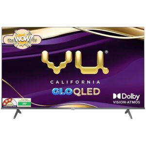 VU 164 cm (65 polegadas) GloQLED Series 4K QLED Smart Google TV 65GLOQLED25