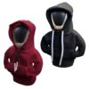 vvag Moletom com capuz de mudança de marcha, moletom universal com botão de câmbio, decoração de protetor de vara de câmbio de carro de 11,7 cm, capa engraçada para mudança de marcha de carro