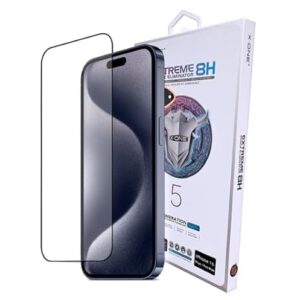 X-ONE Película de Vidro Temperado Extreme 8H, Proteção Contra Impacto, Transparente, 6.8 Polegadas, Compatível com iPhone 17 Air, Superfície Ultra Lisa