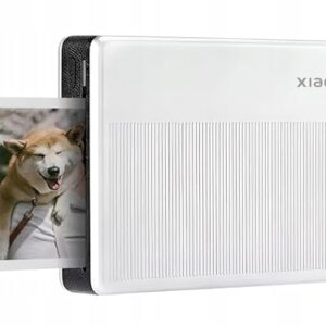 Xiaomi Impressora fotográfica portátil 1S, Bluetooth 5.2 sem fio, tamanho de impressão de 50 x 76 mm, cinza