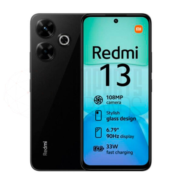Xiaomi Redmi 13X- 256 GB 8 GB RAM Versão Globalizada Preto