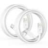 XIAWAO Cabo carregador Carplay para iPhone 17 16 15 (2 unidades, 1 m) cabo USB para USB C para iPhone 17 16 15 Pro Max, para iPad 10/11ª geração, iPad Air 4/5ª geração, iPad mini 7/6 cabo de