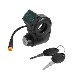 YIJU Trava de interruptor para bicicleta elétrica com trava de controle de guidão, substitui diretamente o interruptor de alimentação profissional,