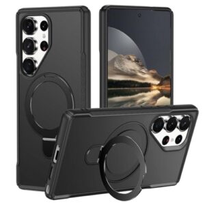 YOGISU Capa de lente de metal luxuosa com suporte para lente para Galaxy A55 5G, capa traseira à prova de choque (para Galaxy A55 5G/1)