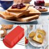 YOUTHINK Assadeira de Pão de Silicone, Molde de Pão de Silicone de Liberação Fácil para Bolos e Pães Caseiros, 9,9 X 4,72 Polegadas, Ideal para Bolo de Carne e Quiche (Cinza)
