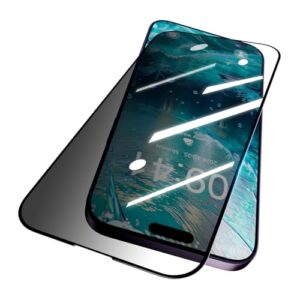 YOUULAR [1 pacote com protetor de tela de privacidade para Samsung Galaxy M06 5G filme de vidro temperado, antiespião, antiarranhões, acabamento brilhante, resistente a arranhões, alta sensibilidade