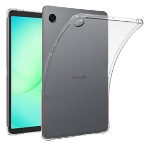 Zeking Capa para Samsung Galaxy Tab A11 (X130/X135), capa traseira de TPU transparente flexível e ultra transparente para Galaxy Tab A11 8,7 polegadas