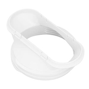 Zerodis Conector de Mangueira de Escape de Ar Condicionado, Jardinagem Doméstica, Eletrodomésticos, Peças de Eletrodomésticos, Adaptador de Plástico para Ar Condicionado Móvel, 150mm Macho e 130mm