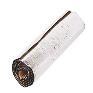 Zhjvihx Deadener de Som do Carro, Fácil Instalação de Espuma de Isolamento Acústico Prata para Automóvel para Firewall de Encosto de capô