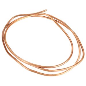 ZJchao Tubulação de Cobre ID 4mm OD 5mm Espessura 0,5mm 2m T2 Tubo de Cobre para Refrigeração