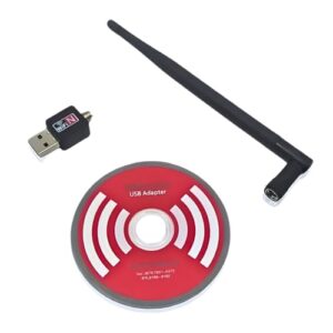 1.Antena Wi-Fi USB de Alta Performance | Adaptador Wireless para PC e Notebook com Melhor Sinal Potente