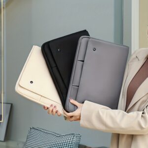 1pcs 13 polegadas 14 polegadas 15 polegadas Bolsa Interna de Computador Simples de Nylon Impermeável de Grande Capacidad