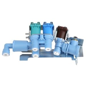 242253002 242102201 Válvula de entrada de água de geladeira para peças de geladeira Frigidaire Electrolux Kenmore Crosley, substitui 2689640, AP5669874, PS7321353, EAP7321353