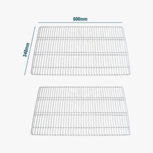 2 PRATELEIRAS GRADE DE GELADEIRA CONTINENTAL Rcct440 Rcct480 Rcct490