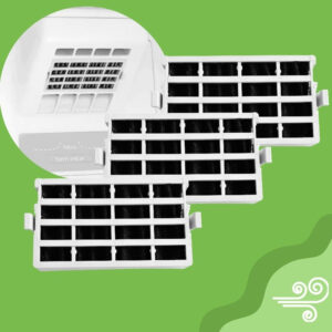 3 Filtro Antiodor Bem Estar Para Geladeira Consul Similar Crm45 Crm55 Crm56 Branco