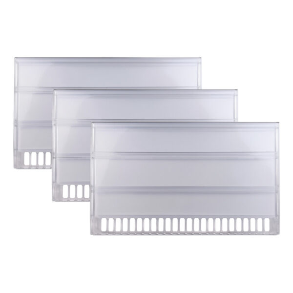 3 Prateleira Geladeira Continental Acrílica 470 480 490litro