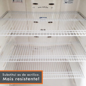 3 Unidades Grade ARAMADA GELADEIRA CONTINENTAL RFct470