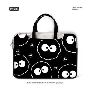 Adequado para [13 a 17 polegadas] Bolsa treliça para computador 15.6 polegadas PU repelente de água para meninas meninos