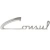 Adesivo Emblema Consul Retrô Refrigerador Freezer Frigobar Geladeira