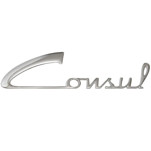 Adesivo Emblema Consul Retrô Refrigerador Freezer Frigobar Geladeira