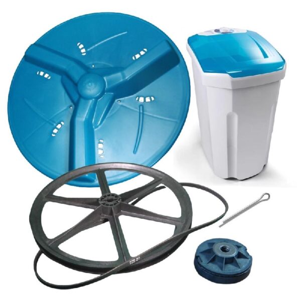 Agitador Batedor Tanquinho Suggar Aleluia/Turbilhão 7kg completo com Polia 29cm e Correia