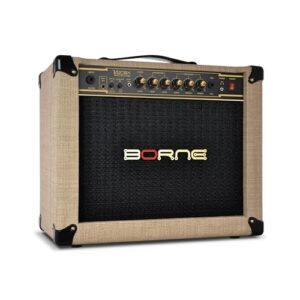 Amplificador Para Guitarra Borne Vorax 840 Studio Palha Conexão App Efeitos 40W