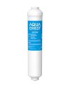 AQUA CREST Filtro de água em linha GXRTDR, substituição para GE® GXRTDR, Samsung DA29-10105J, Whirlpool WHKF-IMTO, 1 filtro (o pacote pode variar)