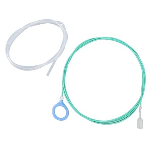 aqxreight Ferramenta de Limpeza de Drenagem de Teto Solar Automática Escova de Limpeza de Tubo Ferramenta de Dragagem de Drenagem Fina para Limpador de Pára- de Carro Furo de 2 Metros / 6,6 Pés (#3)