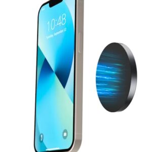 ARLIFE Suporte magnético de parede para celular compatível com Magsafe iPhone 14 13 12 Mini Pro Max, suporte para Samsumg e todos os smartphones com anel de metal. Suporte de parede para carro