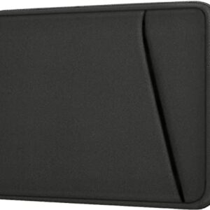 Askuko Capa para laptop de 35.6 cm, bolsa de transporte durável, à prova de choque, mala, bolsa para laptop compatível com MacBook Air/Pro HP Asus Lenovo de 14 polegadas, cinza