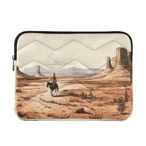 ATTX Capa para laptop Western Cowboys para laptop de 13 a 14 polegadas, à prova de choque e protetora, bolsa portátil para computador #17