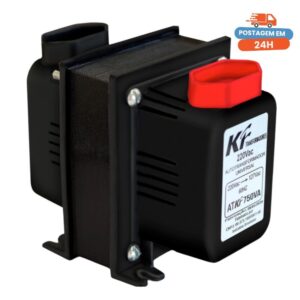 Auto Transformador 750va Frigobar Geladeira 1 Porta Tanquinho Conversor 110v 220v Bivolt KF