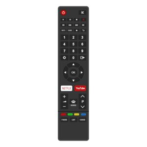 AW58B4K Controle remoto de substituição para Aiwa UHD LED 4K Smart TV AW50B4K AW58B4K AW65B4K AW75B4K