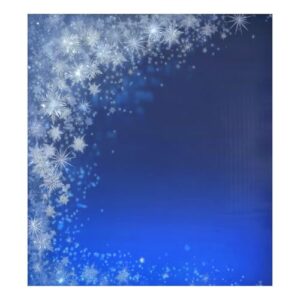 Blueangle Capa de ímã de lava-louças de flocos de neve azuis, decoração de capa de lava-louças frontal, adesivos de eletrodomésticos, adesivos de eletrodomésticos, 58 cm C x 66 cm adesivo magnético