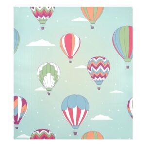 BOESI Ímã retrô de geladeira com balão de ar quente, ímã de lava-louças, adesivos magnéticos para tampa de geladeira, adesivos de painel de geladeira para máquina de lavar, decoração de cozinha