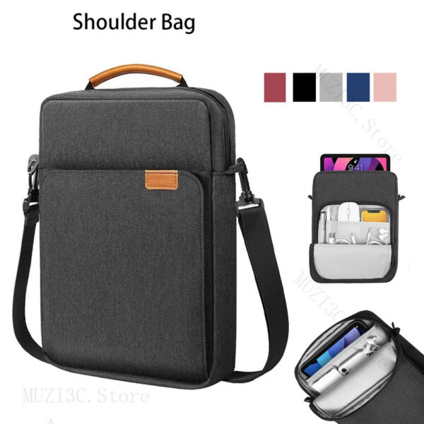 Bolsa De Ombro Para MacBook Air 13 , Capa Mch Mz M2 M1 13 . sh Polegadas , Laptop iPad 5 13 Pro 12 ya 11 10th A16 S9 8 7
