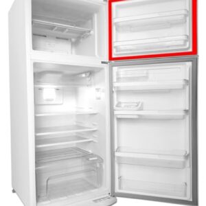 Borracha Gaxeta Geladeira Freezer Para Electrolux Modelo DC440 (Cinza, 43x62)