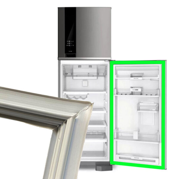 Borracha Gaxeta Para Esmaltec Geladeira Refrigerador Porta Inferior Rcd38 57x118