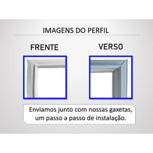 Borracha Para Consul Frigobar Compacto 80 Litros Brl08 58x45