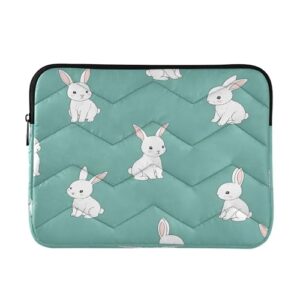 Burbuja Capa para laptop Bunny de 13 a 14 polegadas, à prova de choque, impermeável, para notebook, tablet, poliéster