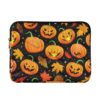 Burbuja Orange Pumpkins capa para laptop de 13 a 14 polegadas à prova de choque à prova d'água para notebook, tablet, poliéster
