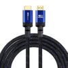 Cabo HDMI 2.0 4K 3 pés da RitzGear. Cabo de nylon trançado de alta velocidade de 18 Gbps e conectores dourados - 4K@60Hz/UHD/3D/2160p/1080p/ARC e Ethernet. Compatível com UHD TV/Monitor/PC/PS5/Xbox