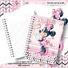 Caderno Personalizado Minnie Rosa / Caderno da Minnie Rosa / Caderno da Minnie Rosa Bebê