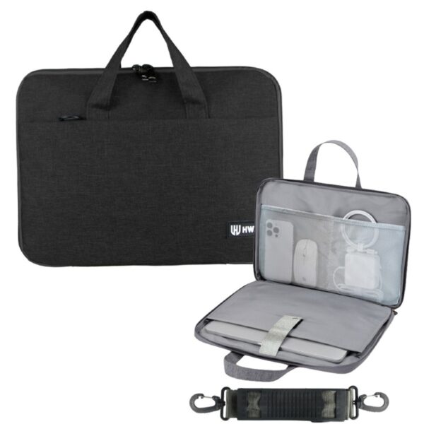 Capa Case Pasta Notebook de 14 ate 17 polegadas Super Reforçada Alça Acolchoada Premium