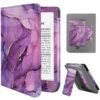 Capa compatível com 15.2 cm Kobo Clara Color/BW (2024)/2E (2022) (mármore roxo)