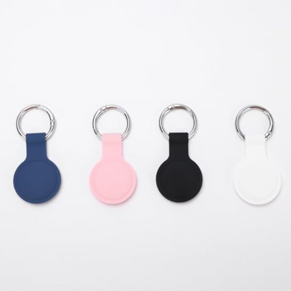 Capa de silicone com chaveiro para F18 anti-perda Anti-derrapante anti-queda anti-arranhão Design ultra-fino e invisível Moldura flexível Fivela anel metal reforçada Suspensão portátil multi-cenário