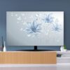 Capa de TV 32-80 pol. Protetor de tela para TV LCD LED Capas de poeira arte europeia decoração de sala de estar para pendurar em casa desktop monitor universal curvo - padrão 4||75 polegadas (175 x