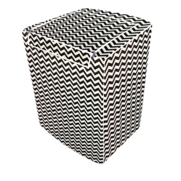 Capa Máquina de lavar Roupas Zíper Abertura Superior ZigZag 5Kg 7Kg 10Kg 11Kg 12Kg 16Kg P M G