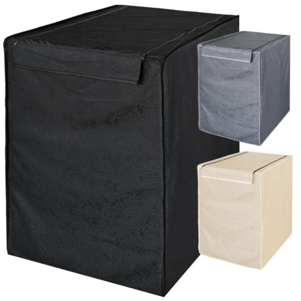 Capa Para Maquina Lavar Roupas de 8kg até 18kg - Brastemp Electrolux Consul Zíper Impermeável korino