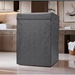 Capa Para Máquina De Lavar Roupa Impermeável 7kg á 16kg Sem Ziper Flanelada